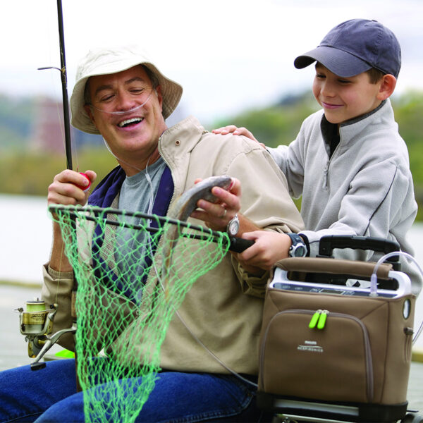 Fishing with the Respironics SimplyGo